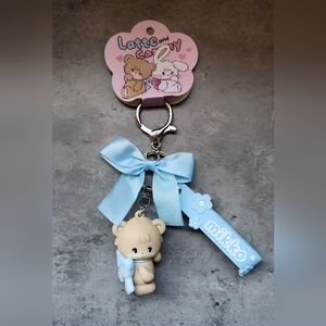 Mikko Illustrations •Latte• Keychain